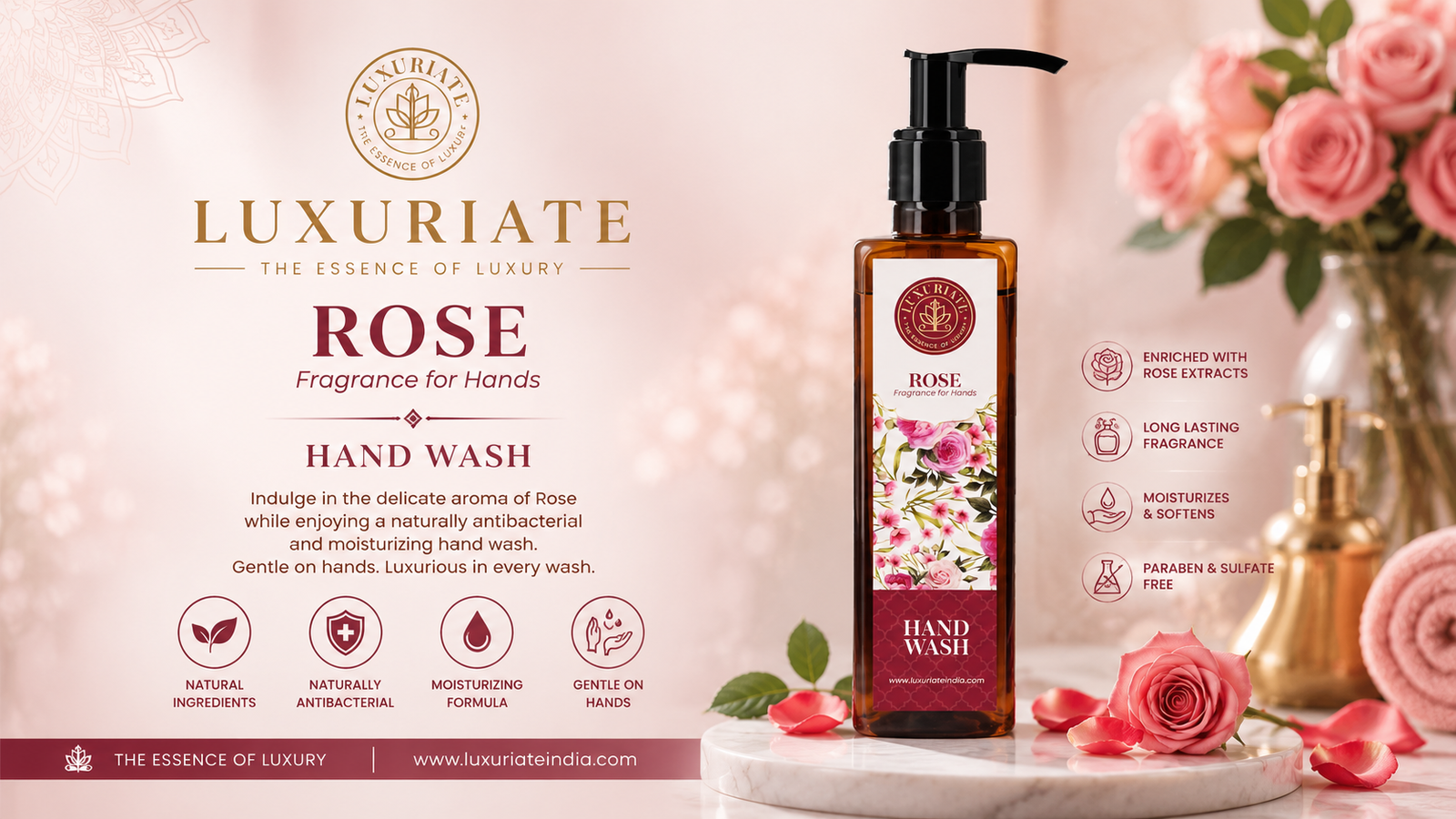 Premium Hand Soap Gel Removes Impurities